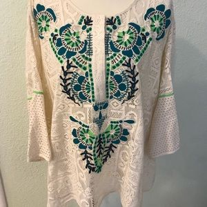 Vineet Bahl Anthropologie Blouse